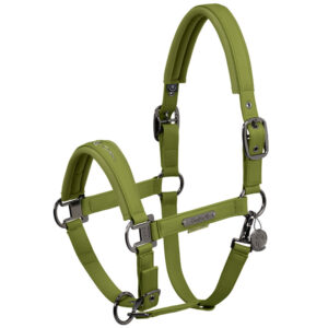 Eskadron Halster Faux Leather Platinum Moss Green