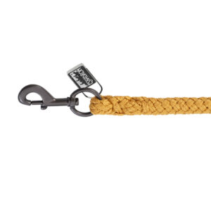 Escadron Licol Corde Mousqueton Platine Jaune Doré