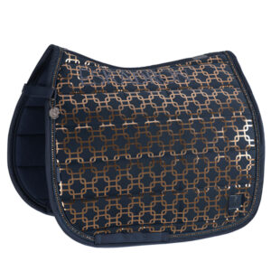 Eskadron Zadeldek Glossy Chain Platinum Atlantic Blue