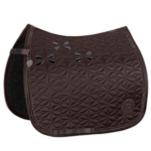 Eskadron Zadeldek MattGloss Bow Platinum Teak Brown