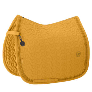 Tapis de selle Eskadron Sparkle Jewel Platinum Jaune doré