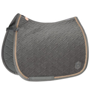 Eskadron Zadeldek Velvet Emblem Earl Grey