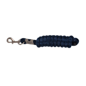 Lead rope QHP Luxe 2 meters dark blue