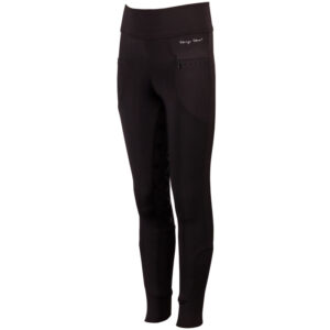 Harry's Horse Equitights Rookie Full Grip Kids Black