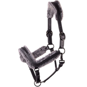 Harry's Horse Halster Leder Anatomic Furry Matt
