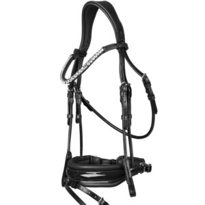 Horka Hoofdstel Filius Zwart/Zilver