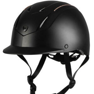 Casque de sécurité Horka Dali Strass Noir/Or rose Vue latérale