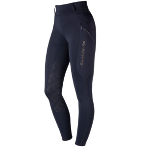 Horka children's riding leggings Momentum blue/rose gold