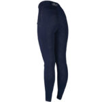 Dos du legging d'équitation Horka Momentum bleu
