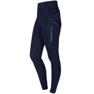 Horka legging d'équitation Momentum Full Grip bleu devant