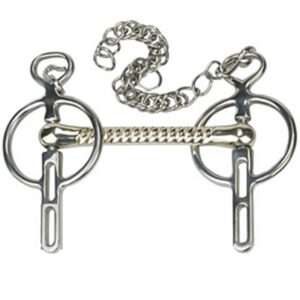 Imperial Riding Liverpool Stang RVS Met Nieuw Zilver 14 mm