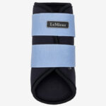 Klittenbandsluiting LeMieux Air-Tek Grafter Brushing Boots Powder Blue