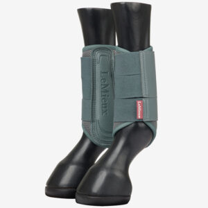 LeMieux Arika Mesh Brushing Boots Petrol