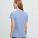Achterzijde studiofoto LeMieux Classique T-Shirt Powder Blue