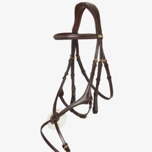 LeMieux Hoofdstel Kudos Crackle Havana/Brass