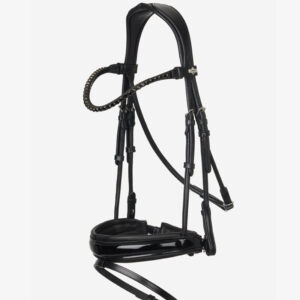 LeMieux Hoofdstel Kudos Patent Dressage Zwart/Zwart