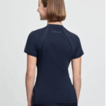 Achterzijde studiofoto LeMieux Mesh Base Layer Lisa Navy