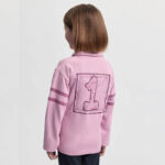 Achterzijde LeMieux Rugby Shirt Robbie Mini Kids Mallow