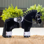 LeMieux Toy Pony Pad lifestyle photo White