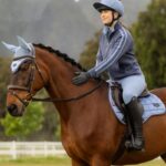 Actiefoto LeMieux Zadeldek Loire Powder Blue