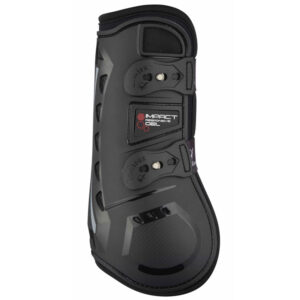 LeMieux tendon boots gel black front