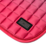 Detail Logo LeMieux zadeldek Spectrum Grey/Watermelon