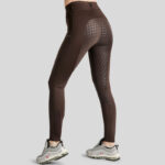 Leggings d'équitation Montar MoEdith Crystal Brown dos
