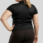 Achterzijde Montar Shirt Everly Curve Zwart