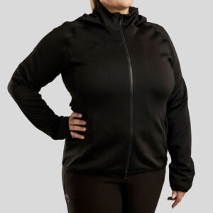 Gilet Montar Liza Curve Noir devant