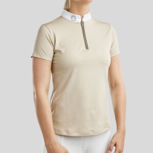 Montar Wedstrijdshirt MoGloria Light Silver Grey voorzijde