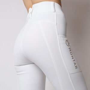 Montar rijlegging Michelle kids wit/rosegoud