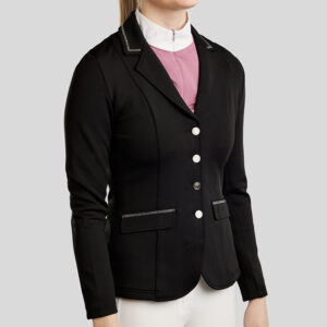 Montar wedstrijdjas MoCha Zwart voorzijde