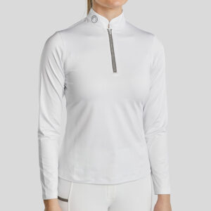 Montar MoGaia white front competition shirt