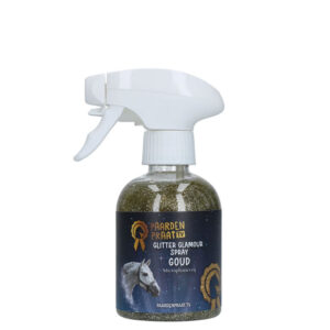 Paardenpraat Glitter Glamour Spray Goud Nieuw