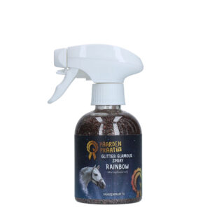 Paardenpraat Glitter Glamour Spray Rainbow