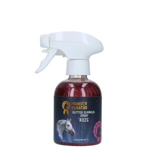 Paardenpraat Glitter Glamour Spray Roze Nieuw