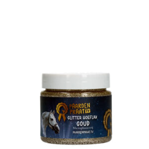Paardenpraat Glitter Hoeflak Goud