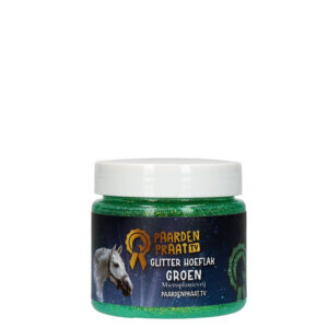 Paardenpraat Glitter Hoeflak Turquoise