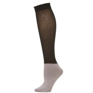 Horse riding socks Kingsland Classic Black/Grey