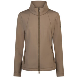 Pikeur Gilet Polaire 8040 Marron Ardoise devant