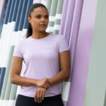 Lifestyle foto voorzijde Pikeur Function Shirt 7218 Athleisure Lavender Blush