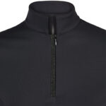 Chemise zippée Pikeur 8284 Noir avec col montant et fermeture éclair