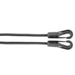 Kunststof fournituren Premiere elastische halsverlenger zwrat