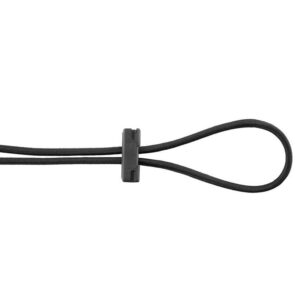 Premiere Elastische Halsverlenger zwart lus op hoofd