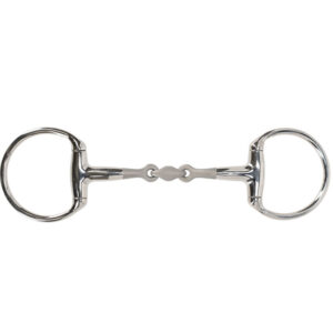 QHP Bustrens dubbel gebroken Anatomisch 14 mm Sandblasted