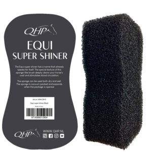 Éponge en forme de brosse QHP Equi Super Shiner