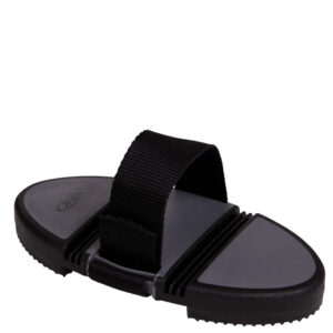 QHP Flexibele roskam Grijs/Zwart