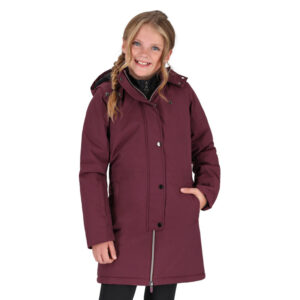 Veste QHP Maelynn Junior Rouge Vin