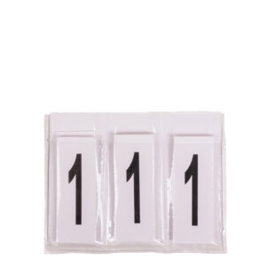 QHP Startnummer Starter voorzijde