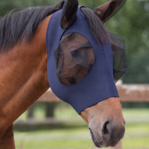 QHP Fliegenmaske Super Bug Navy